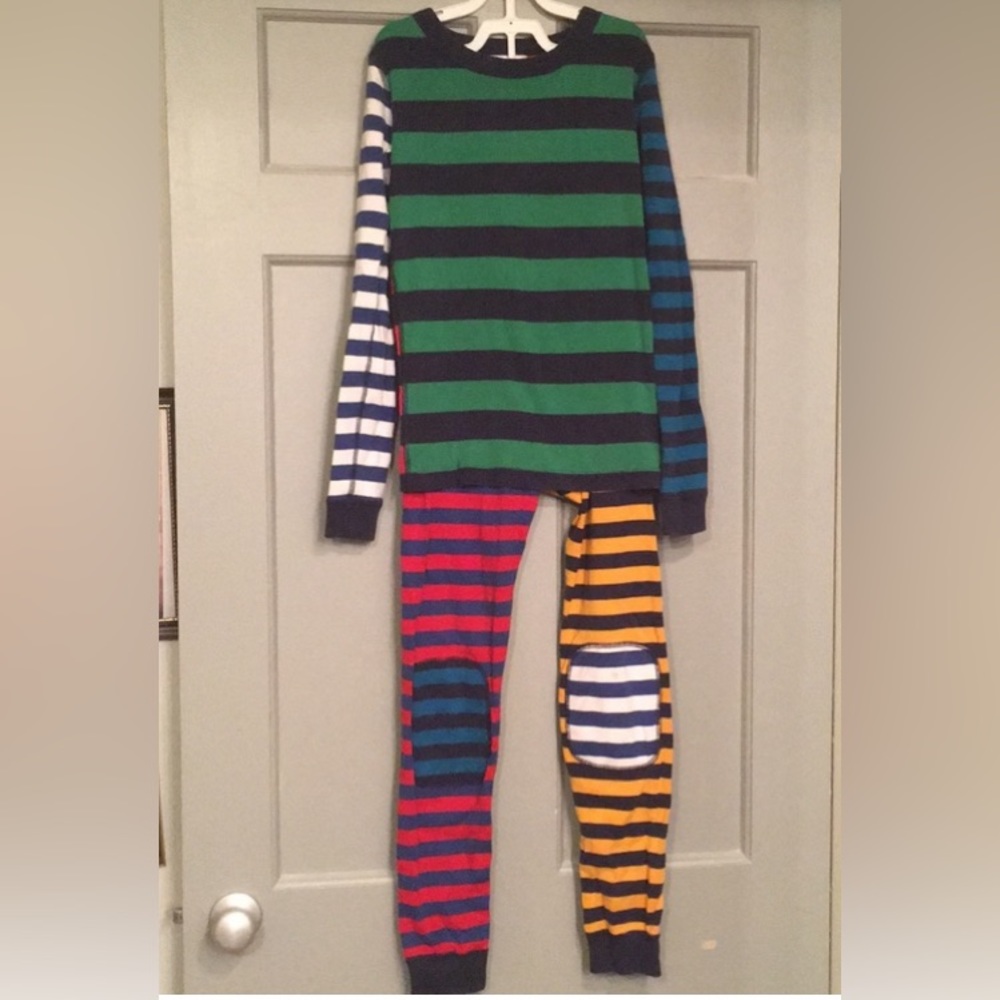 Hanna Anderson Strip Pajamas - boys size 10